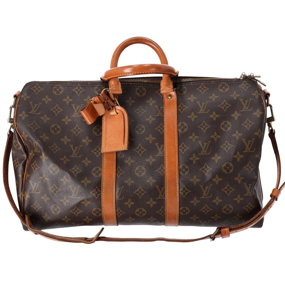 Louis Vuitton Keepall Bandouliere 45 Monogram Boston Bag M41418 Canvas